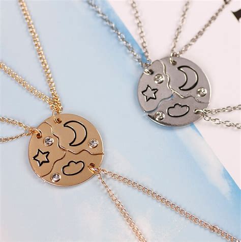 best friend necklaces for 3|matching necklaces for 3 friends.